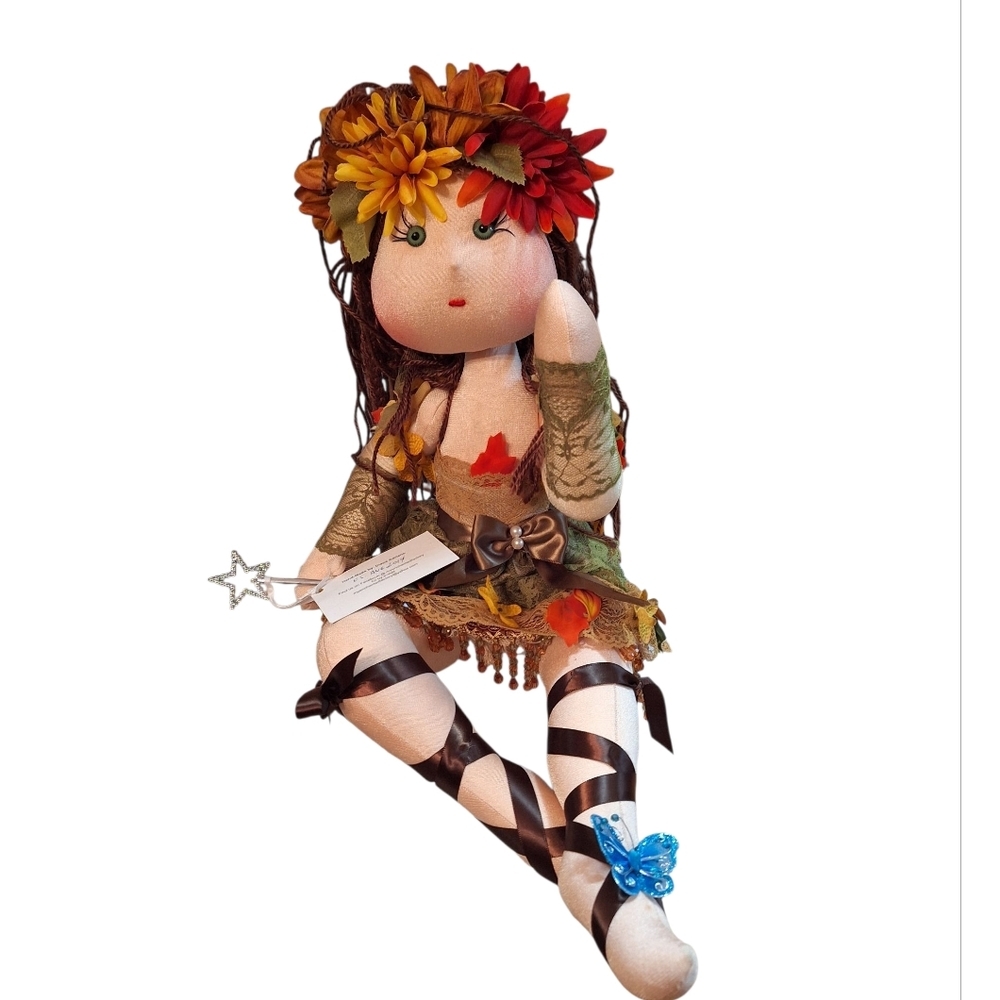RARE Handmade My Enchanted Factory Soft Bodied Fairy Doll Magical Whimsical - Picture 3 of 12
